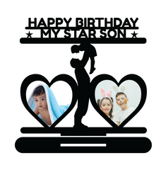 Happy Birthday My Star Son Stand Frame