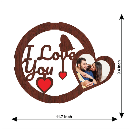 I LOVE YOU SINNGLE IMAGE WALLFRAME