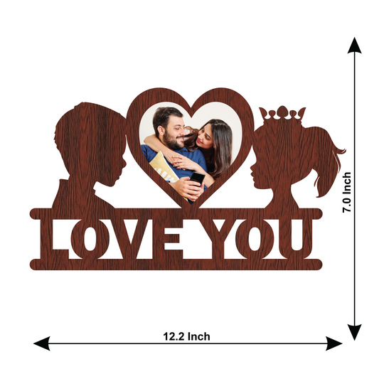 LOVE YOU A SINGLE IMAGE LOVE WALL FRAME