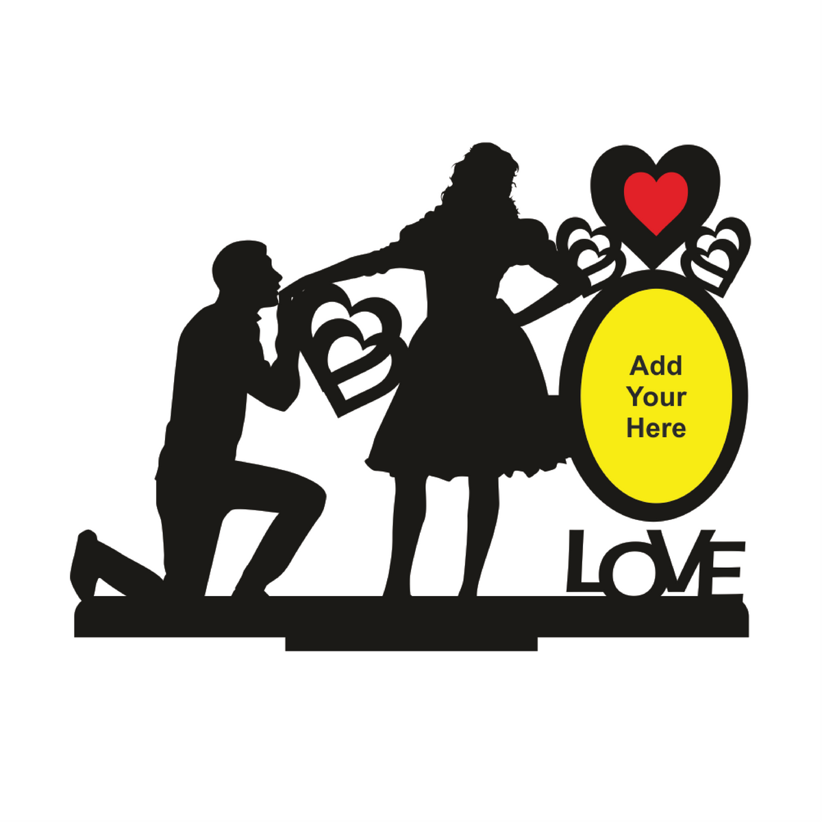 LOVE SINGLE IMAGE STAND FRAME 33