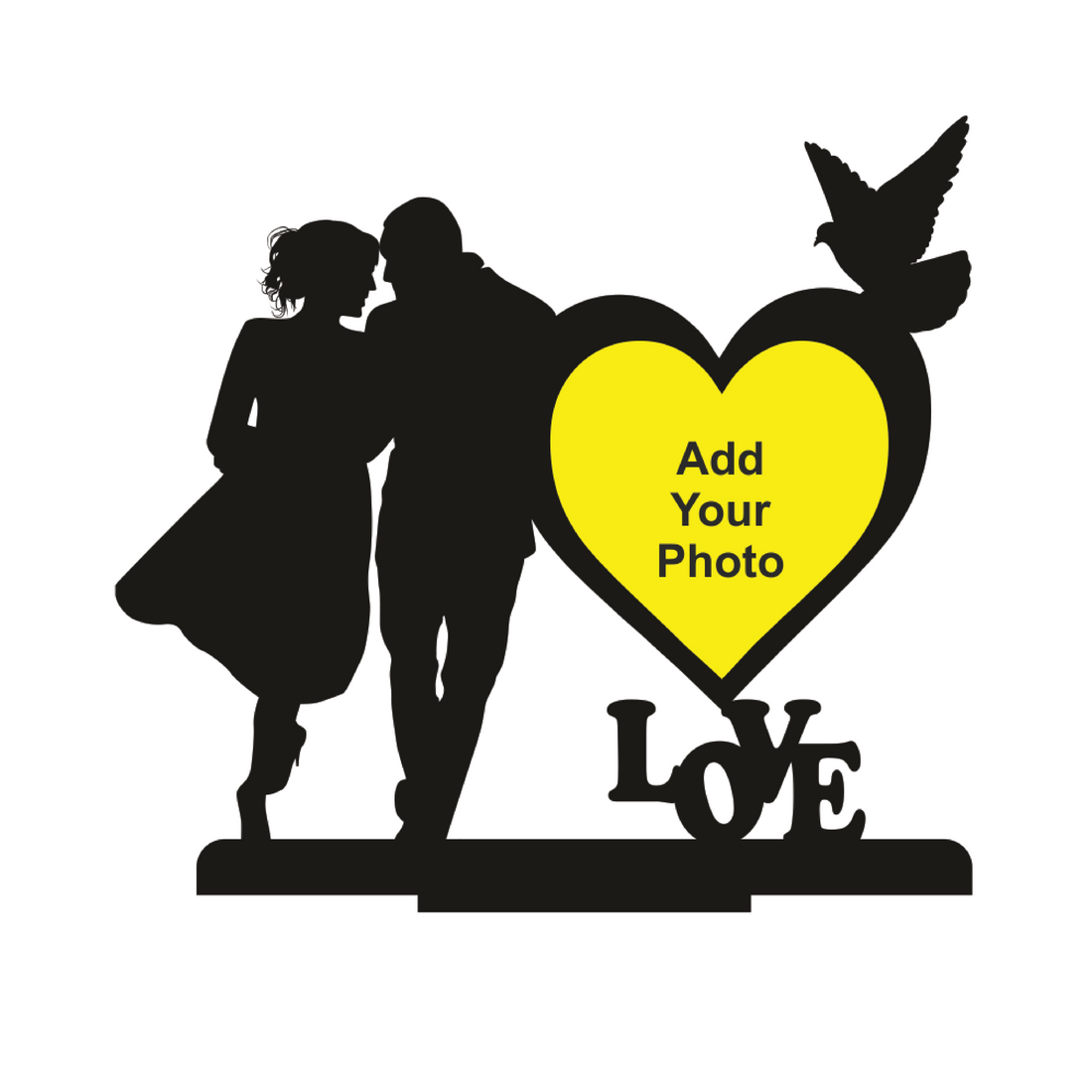 SINGLE IMAGE LOVE STAND FRAME