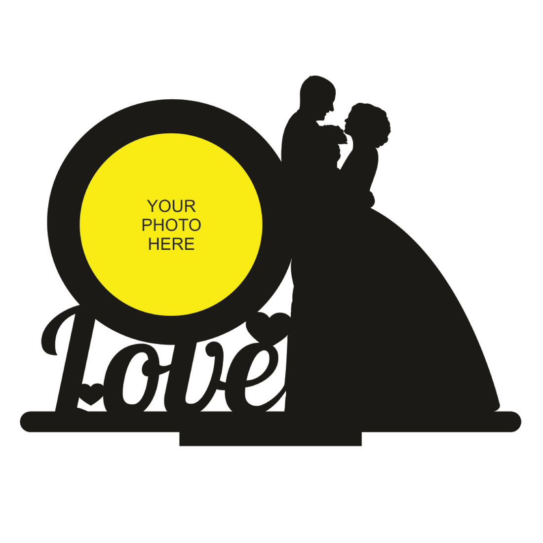 SINGLE IMAGE LOVE STAND FRAME