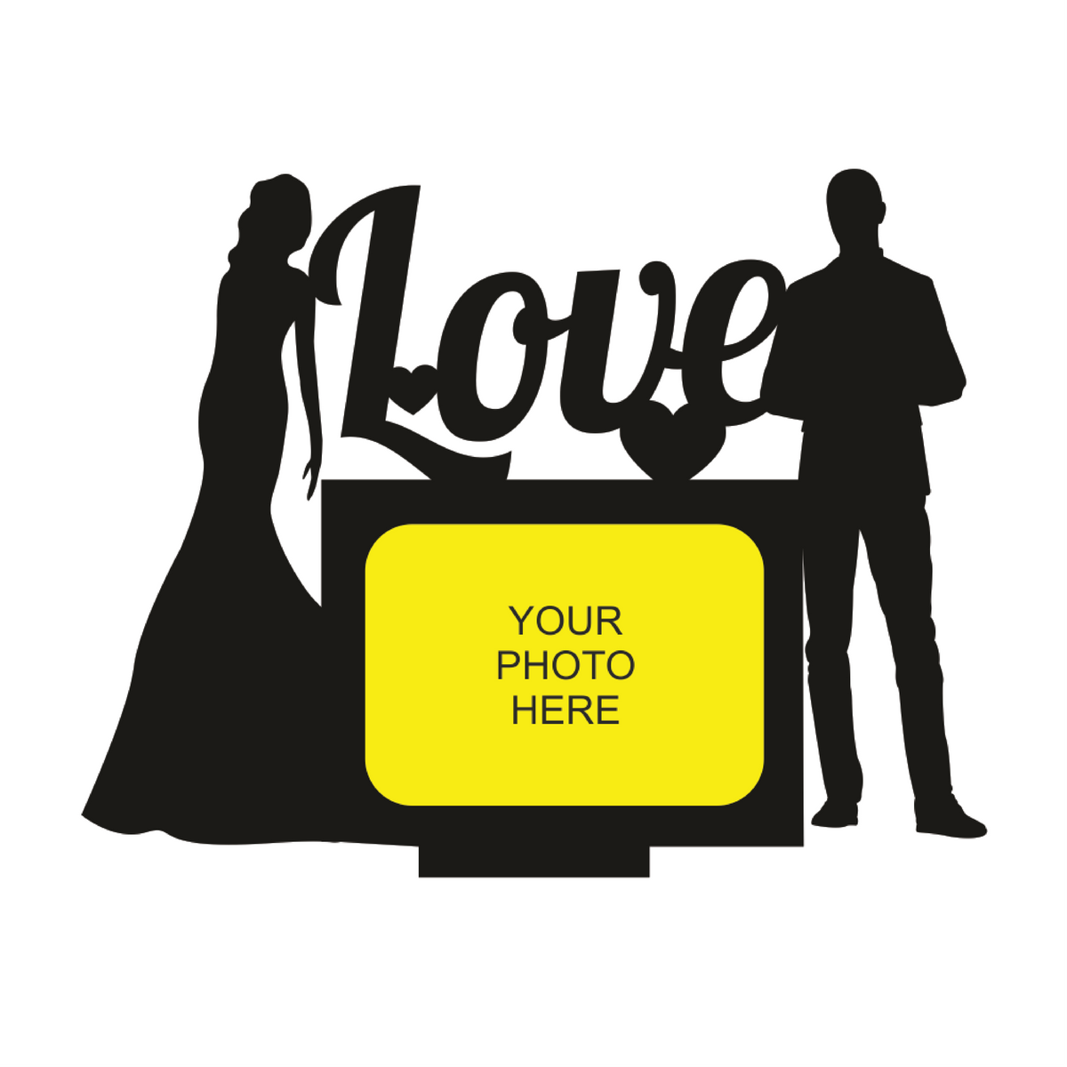 SINGLE IMAGE LOVE STAND FRAME