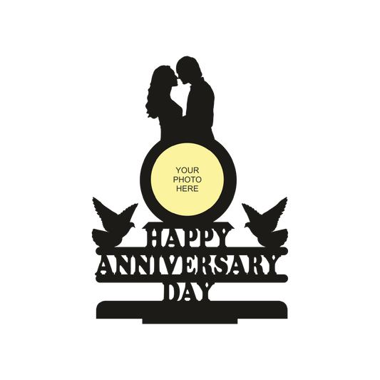 HAPPY ANNIVERSARYDAY TO MY DARLING SINGLE IMAGE STAND FRAME