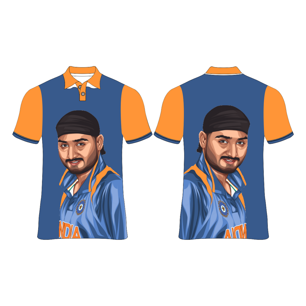 NEXT PRINT Harbhajan Singh T SHIRT .NP014131