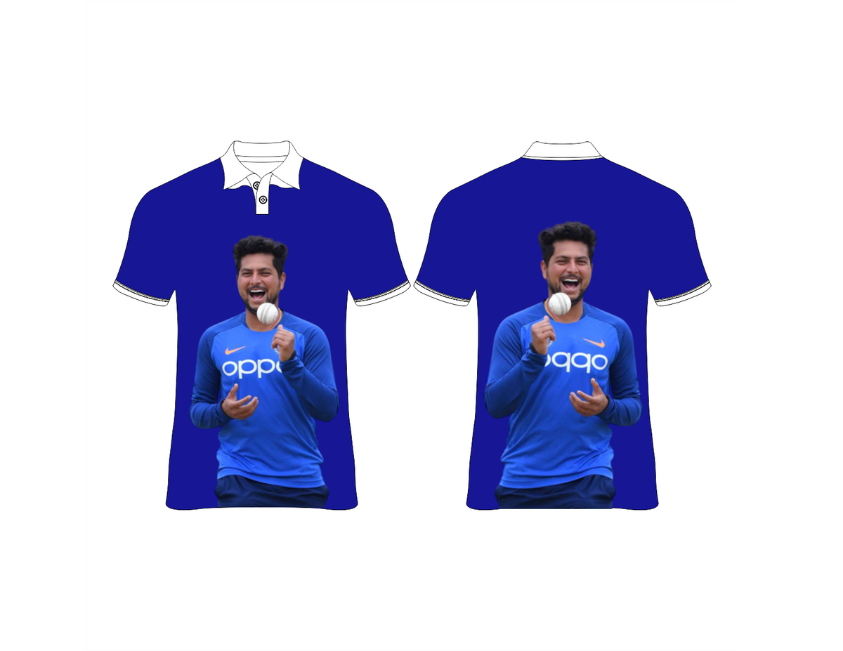 NEXT PRINT kuldeep yadav T SHIRT .NP014260