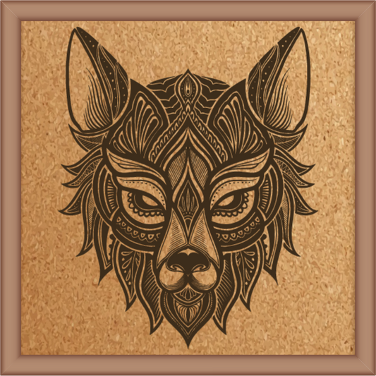 Next Print Laser Engraved  Animal Mandala Design