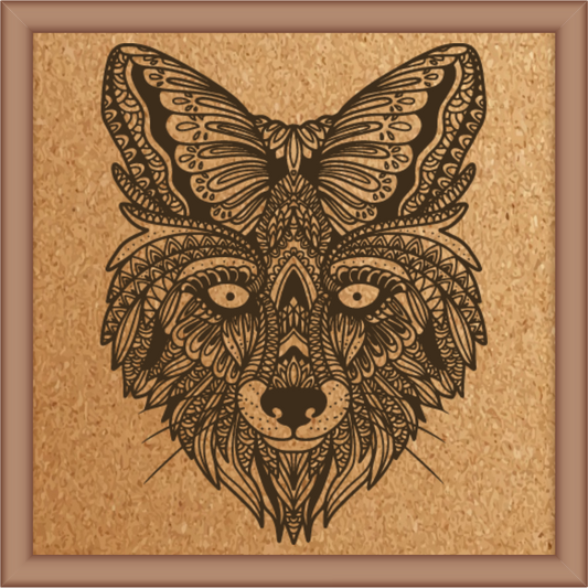Next Print Laser Engraved  Animal Mandala Design