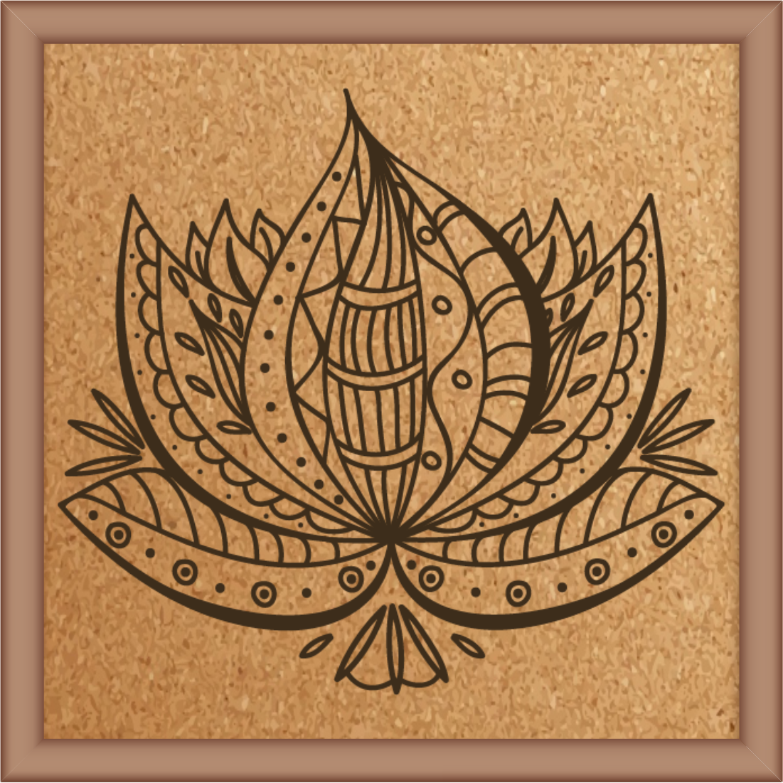 Next Print Laser Engraved  Ornamental Elements Design