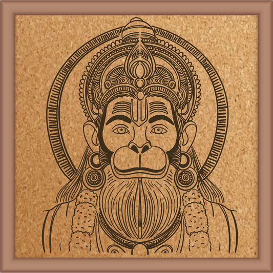 Next Print Laser Engraved Hanuman design