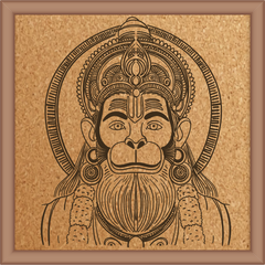Next Print Laser Engraved Hanuman design