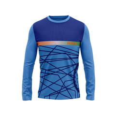 Round Neck Fullsleeve Printed Jersey Skyblue NP50000104