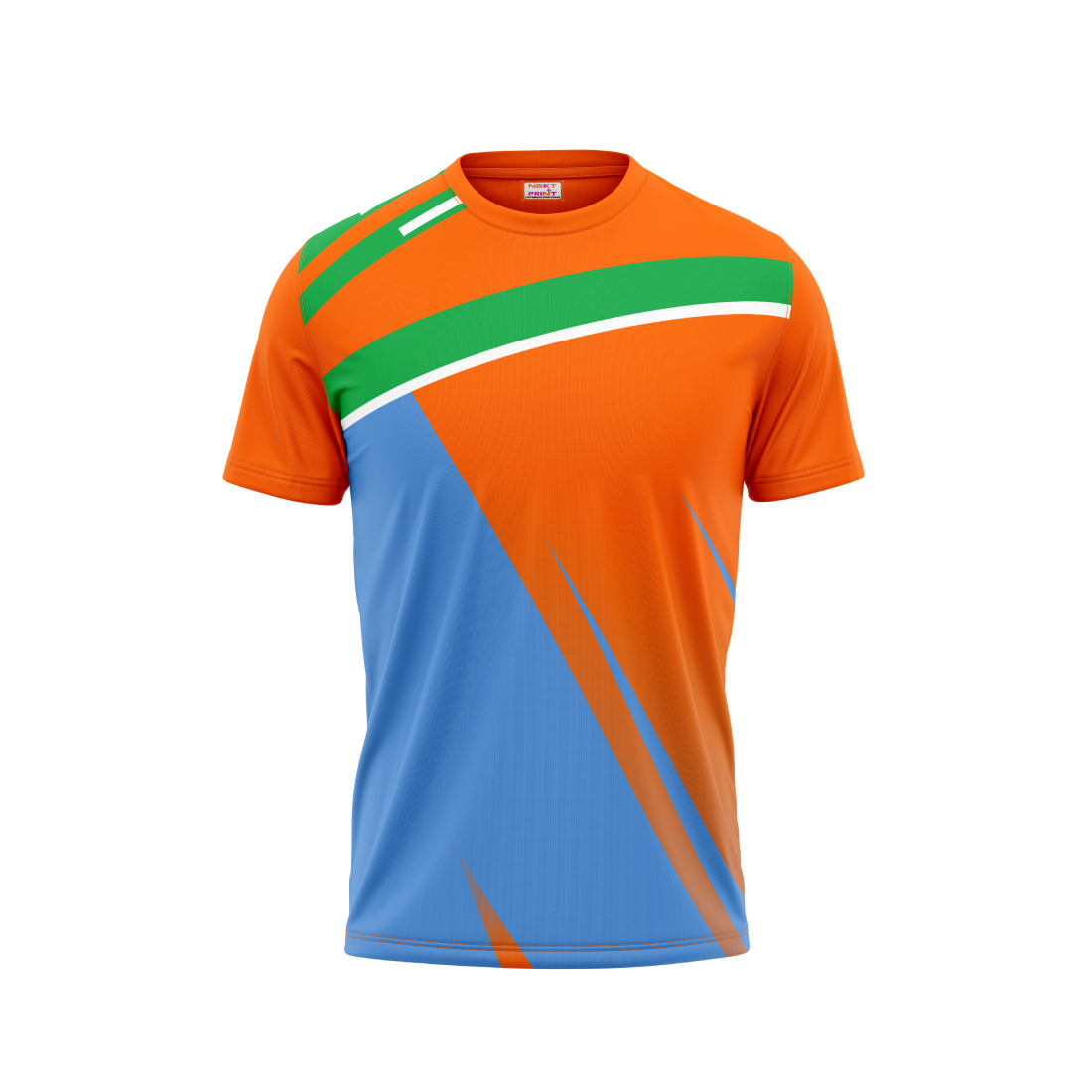 Round Neck Printed Jersey Orange NP5000036