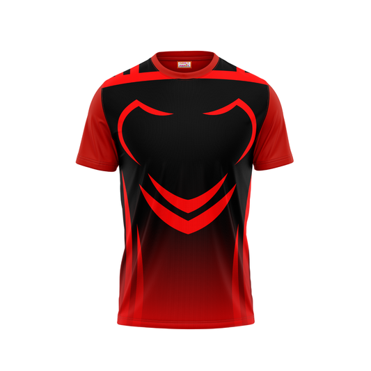 Round Neck Printed Jersey Red NP50000142