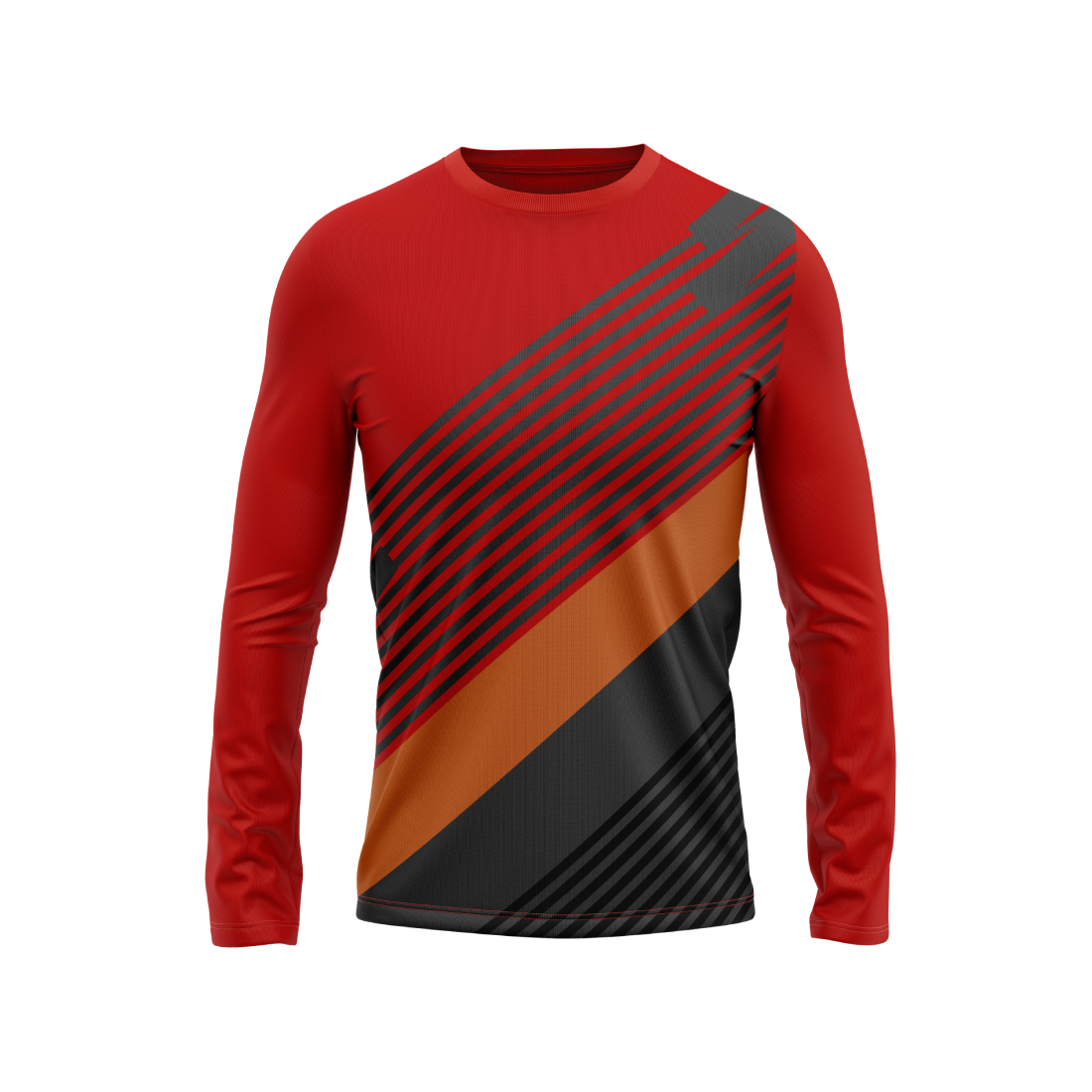 Round Neck Fullsleeve Printed Jersey Red NP50000145
