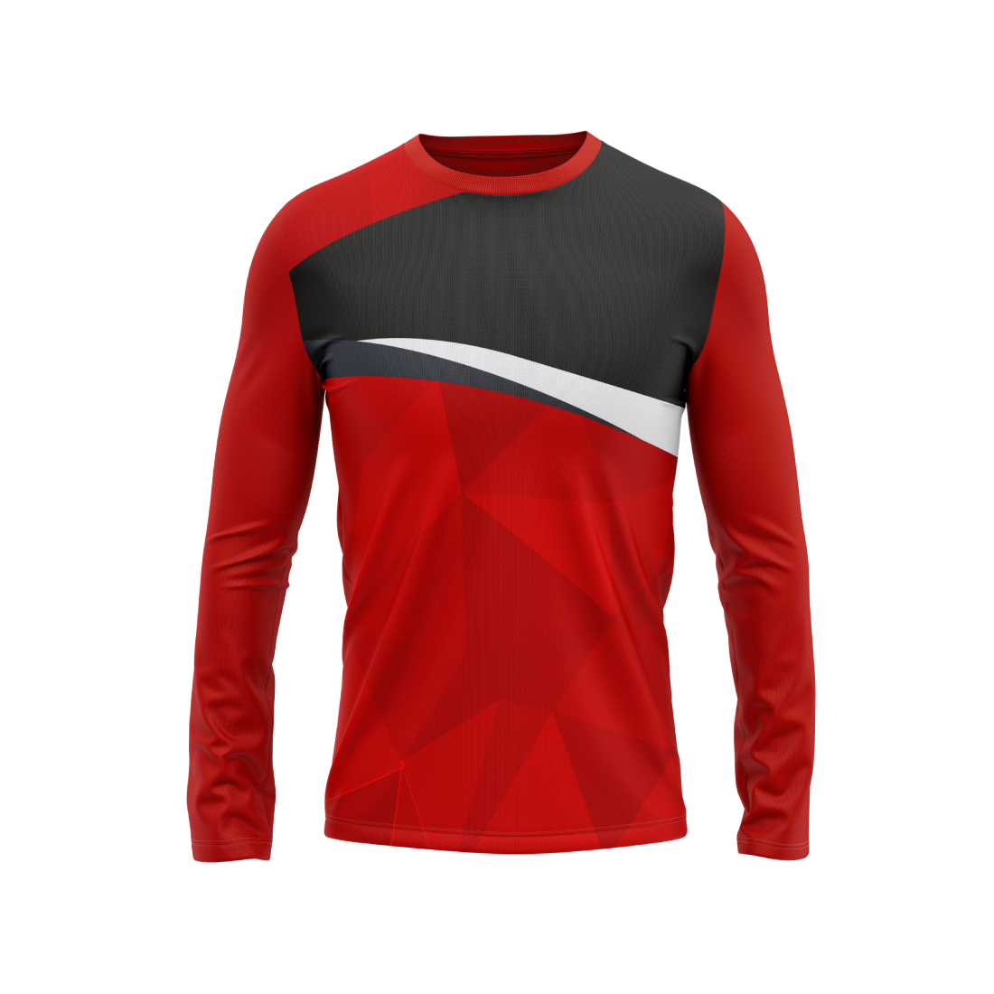 PRINTED ROUND NECK FULL GREY