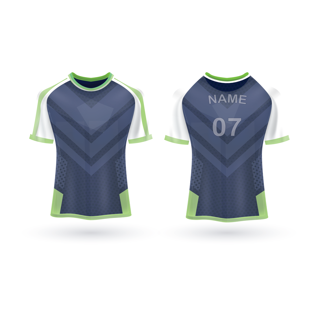 NEXT PRINT All Over Printed Customized Sublimation T-Shirt Unisex Sports Jersey Player Name & Number, Team Name NP50000206