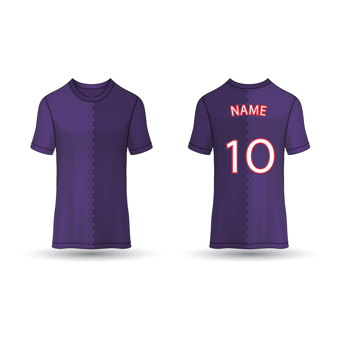 NEXT PRINT All Over Printed Customized Sublimation T-Shirt Unisex Sports Jersey Player Name & Number, Team Name NP50000224