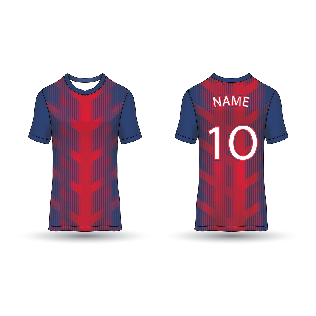 NEXT PRINT All Over Printed Customized Sublimation T-Shirt Unisex Sports Jersey Player Name & Number, Team Name NP50000225