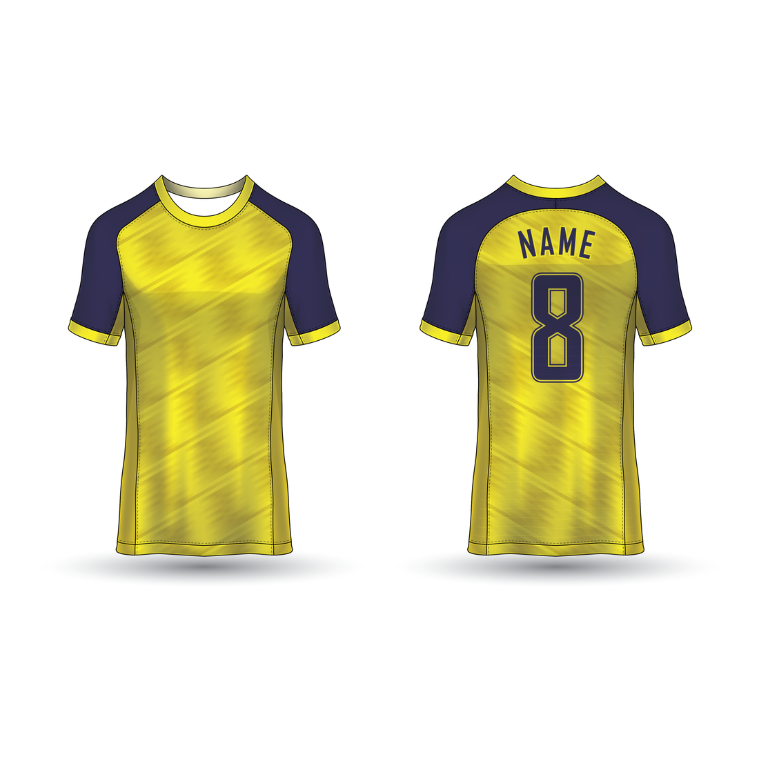 NEXT PRINT All Over Printed Customized Sublimation T-Shirt Unisex Sports Jersey Player Name & Number, Team Name NP50000240
