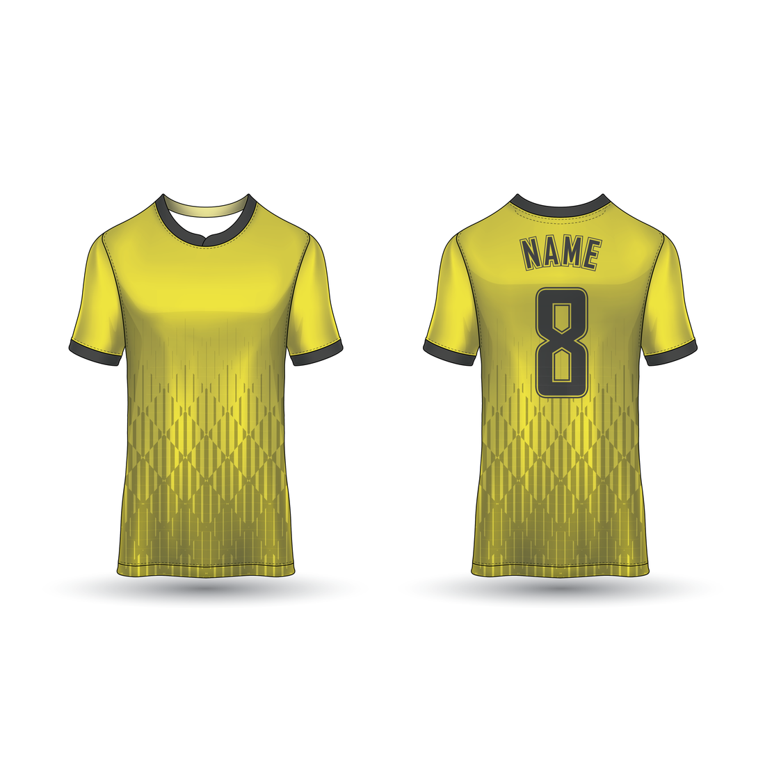 NEXT PRINT All Over Printed Customized Sublimation T-Shirt Unisex Sports Jersey Player Name & Number, Team Name NP50000244