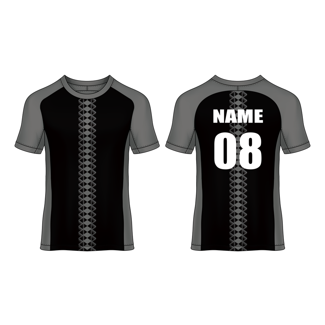 NEXT PRINT All Over Printed Customized Sublimation T-Shirt Unisex Sports Jersey Player Name & Number, Team Name NP50000254