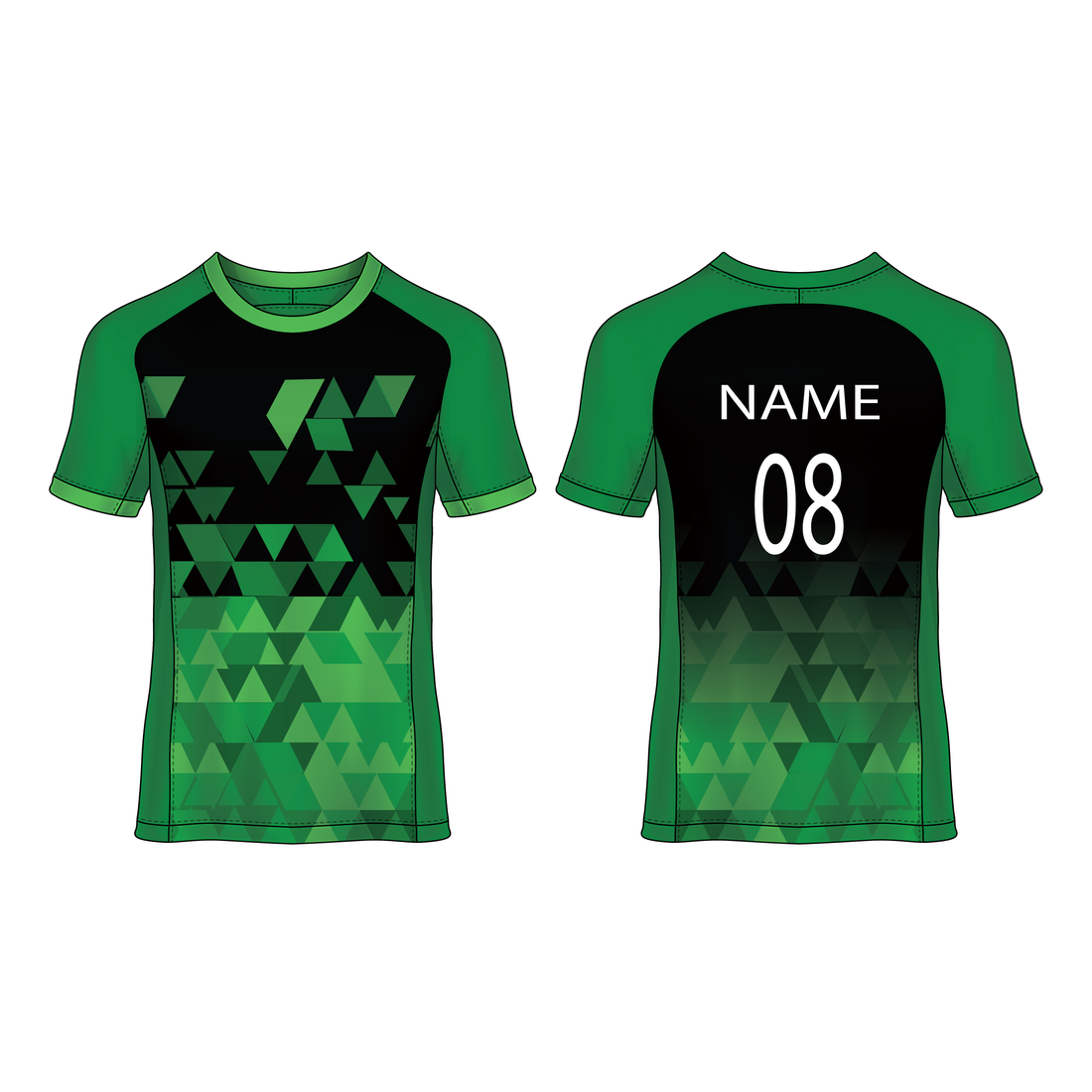 NEXT PRINT All Over Printed Customized Sublimation T-Shirt Unisex Sports Jersey Player Name & Number, Team Name NP50000260