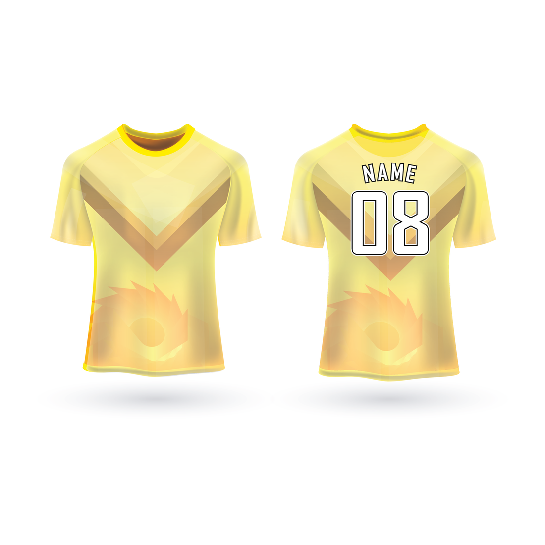 NEXT PRINT All Over Printed Customized Sublimation T-Shirt Unisex Sports Jersey Player Name & Number, Team Name NP50000290