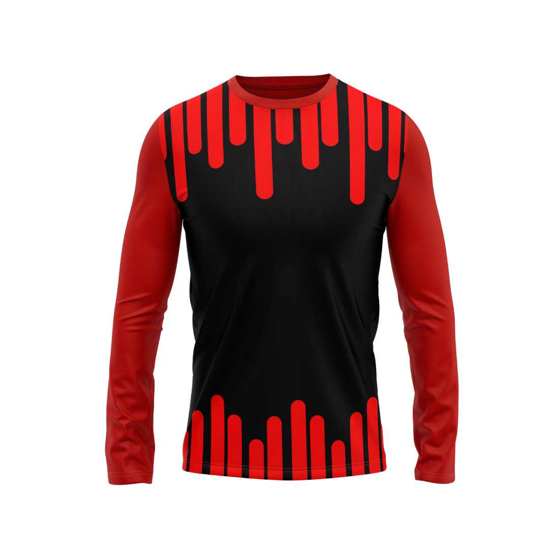 Round Neck Fullsleeve Printed Jersey Red NP50000369