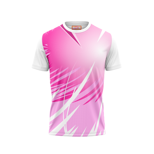 Round Neck Printed Jersey White NP50000559