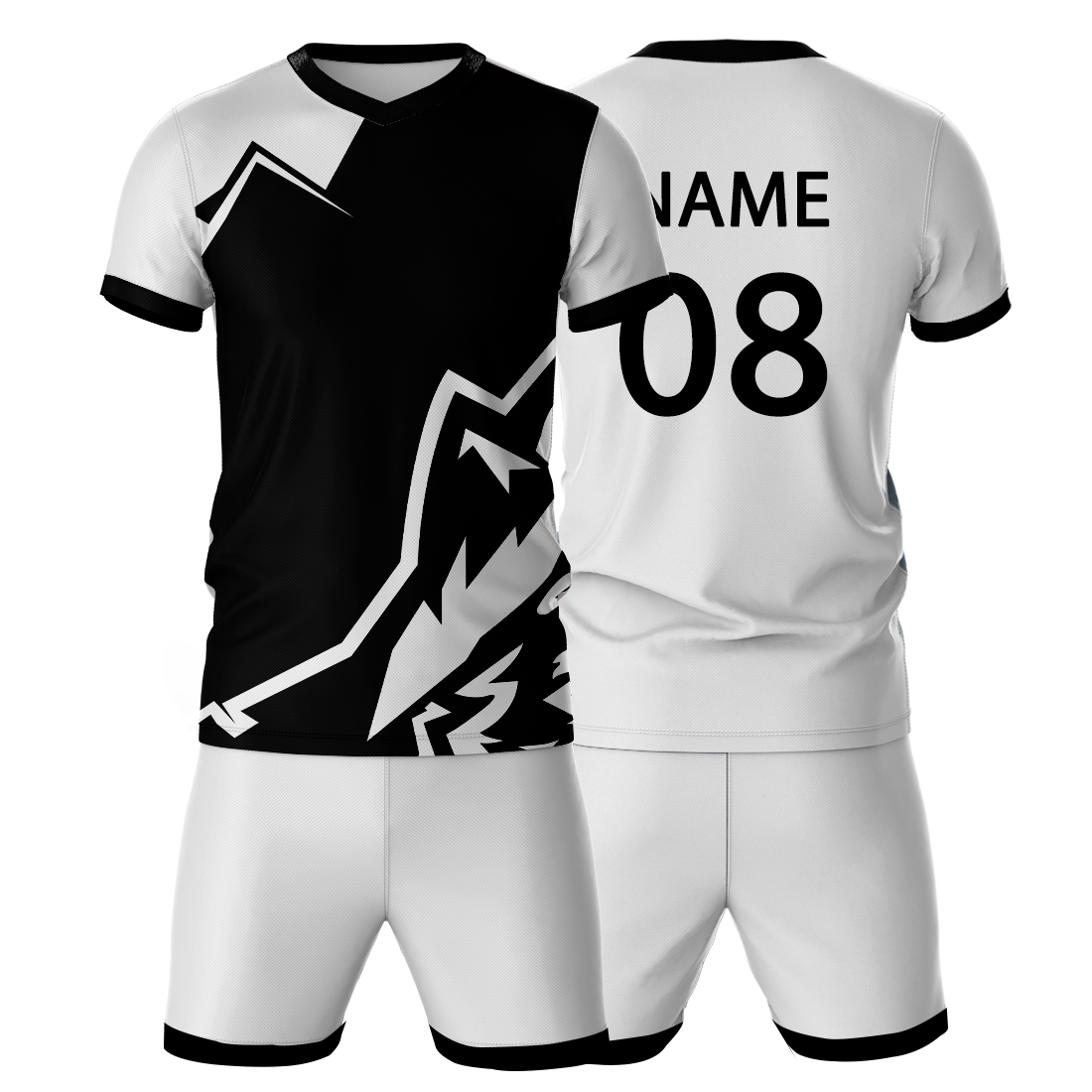 All Over Printed Jersey With Shorts Name & Number Printed.NP50000677