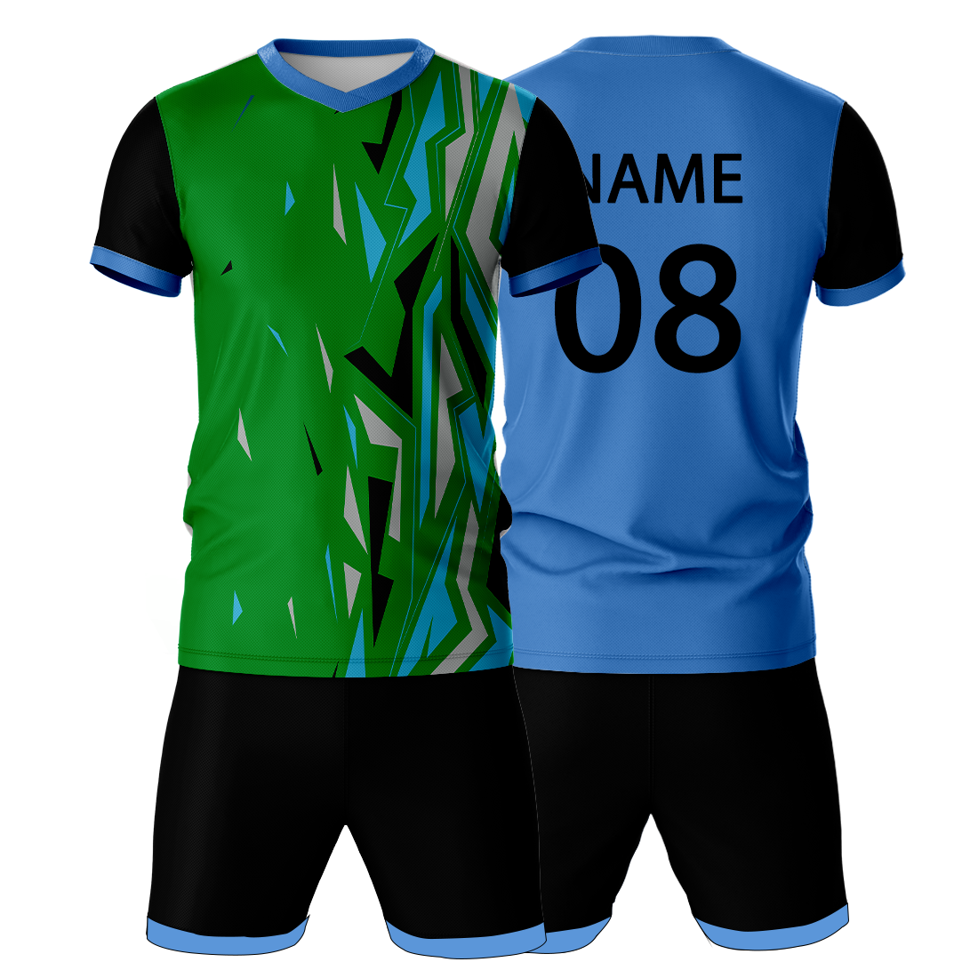 All Over Printed Jersey With Shorts Name & Number Printed.NP50000683