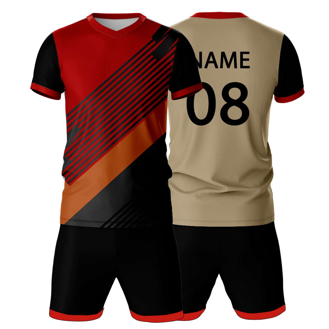 All Over Printed Jersey With Shorts Name & Number Printed.NP50000684