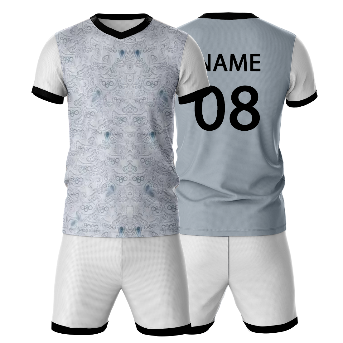 All Over Printed Jersey With Shorts Name & Number Printed.NP50000685