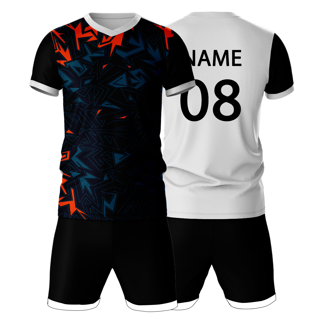 All Over Printed Jersey With Shorts Name & Number Printed.NP50000691