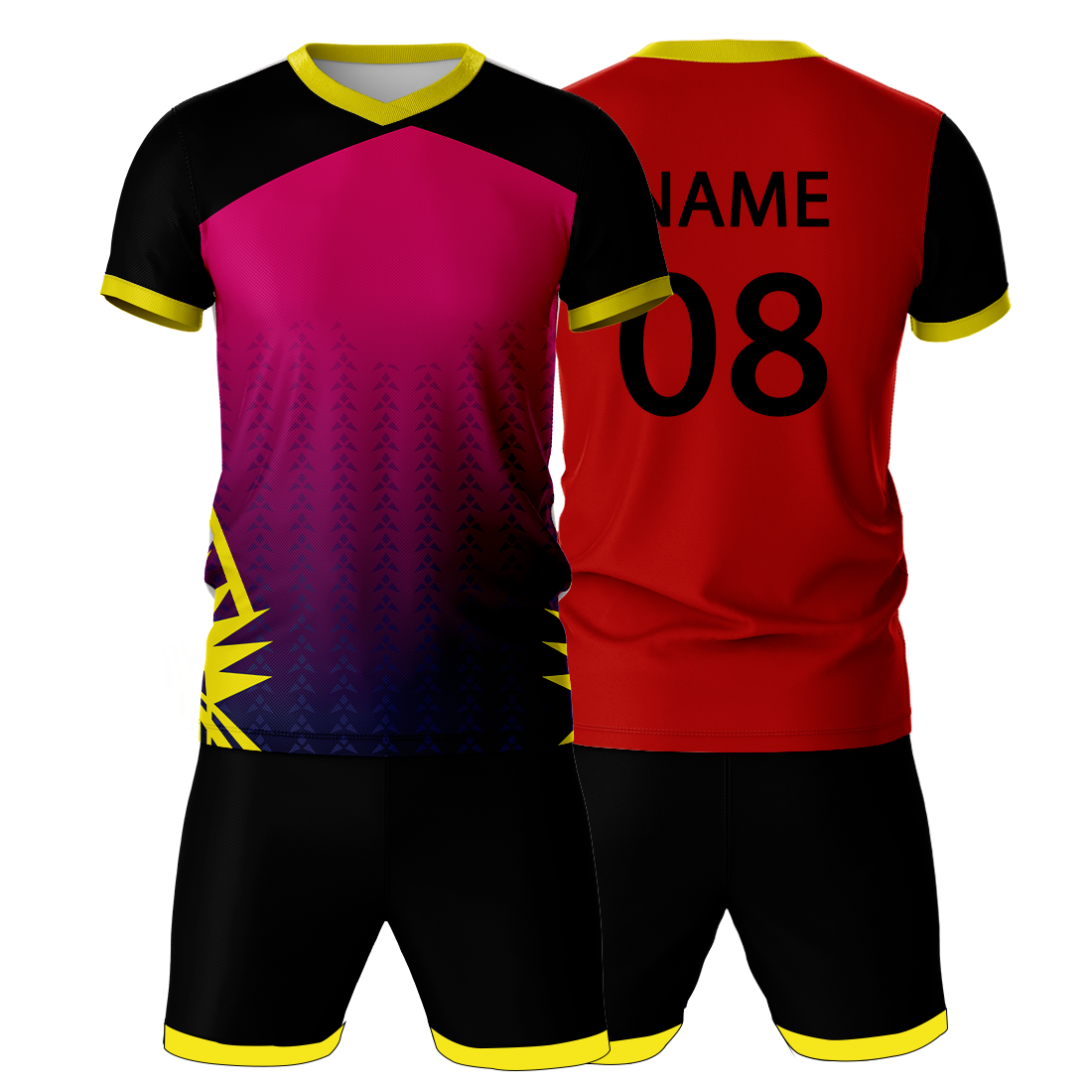 All Over Printed Jersey With Shorts Name & Number Printed.NP50000694