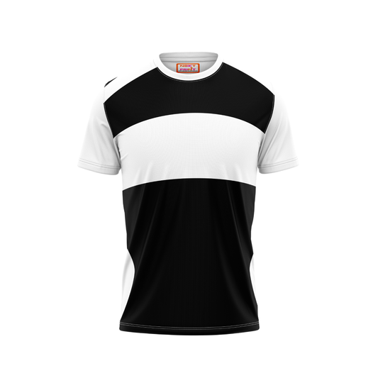 Round Neck Printed Jersey White NP5000064