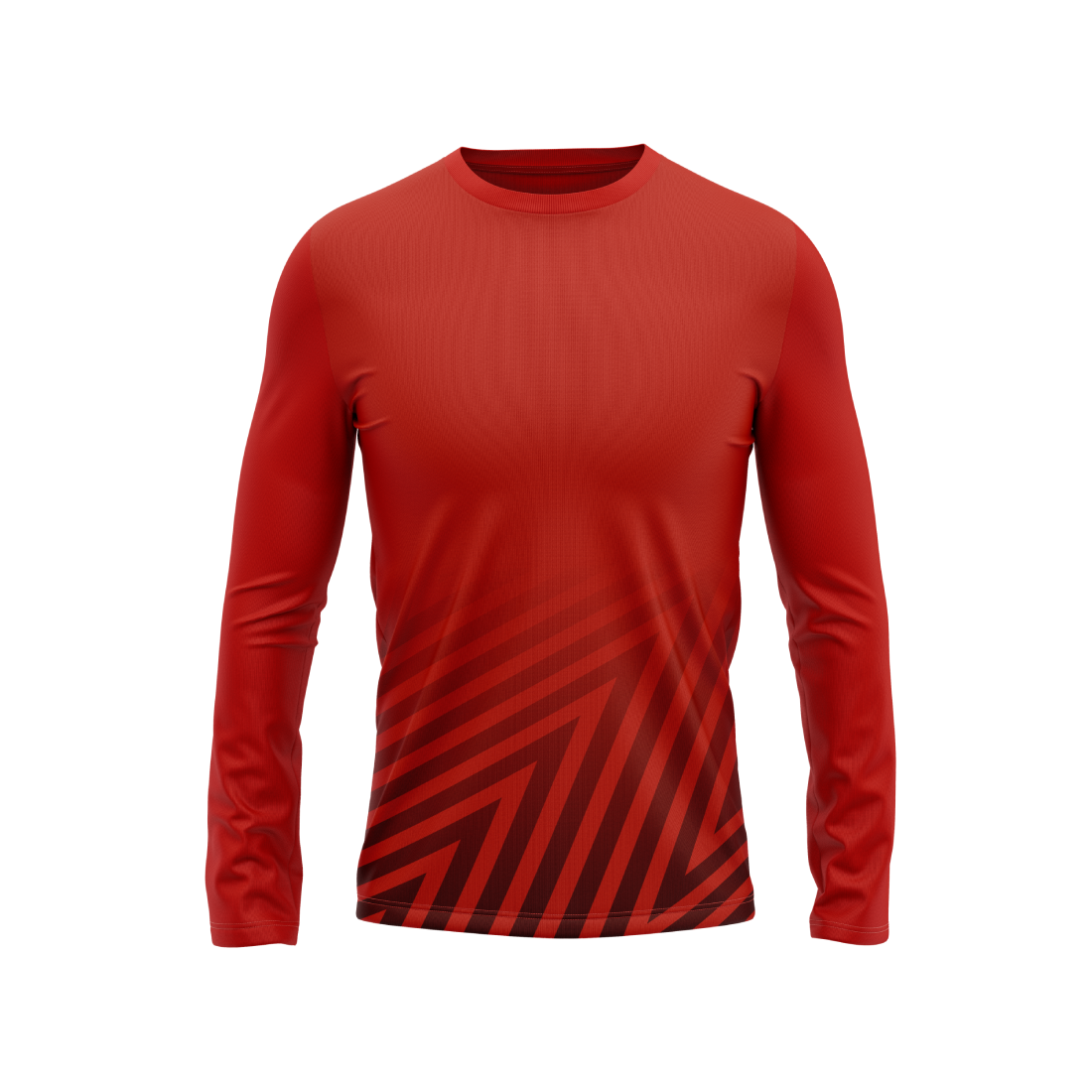 Round Neck Fullsleeve Printed Jersey Red NP5000082