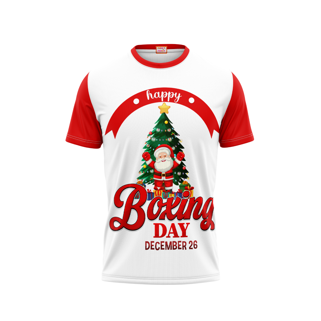 Merry Christmas Printed T-Shirt - NPS0019