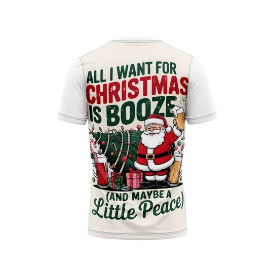 Merry Christmas Printed T-Shirt - NPS0024