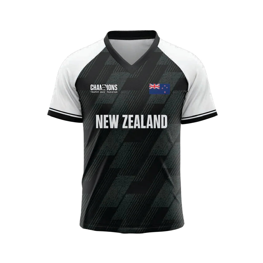 Team Icc Champions Trophy New Zealand Cricket Shirt Next Print ICC