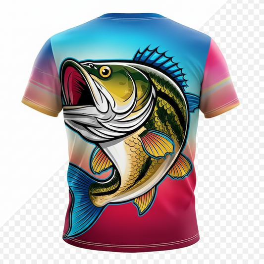 Next Print Custom Fishing  T-SHIRT – Sublimation Long Sleeve Angler Shirt for Men & Team Fishing Wear