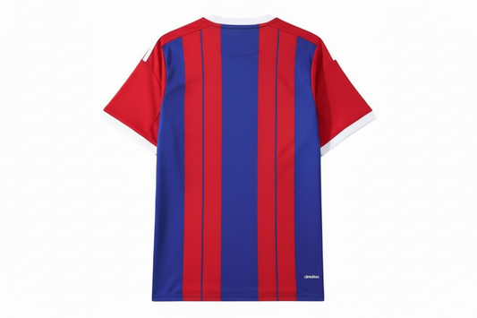 NextPrint Personalized Bayern Style Red Blue Football Jersey with Custom Name Number – Sports Wear India