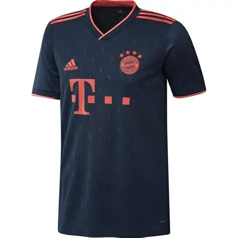 NextPrint Bayern Style Navy Coral Jersey Custom Name Number – Fan Edition India