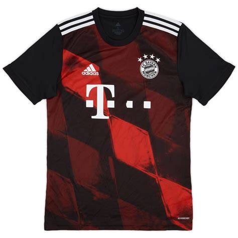 NextPrint Premium Red Black Pattern Football Jersey with Custom Name & Number – Bayern Design India