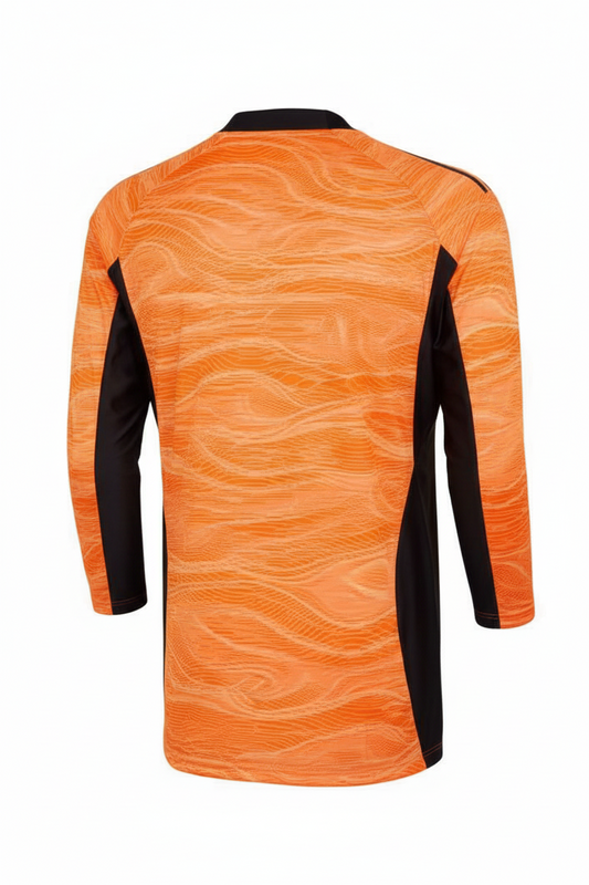 NextPrint Orange Full Sleeve Football Jersey – Premium Sublimation Sports Wear