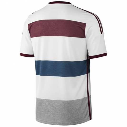 NextPrint White Multi Color Football Jersey – Premium Sublimation Sports Wear
