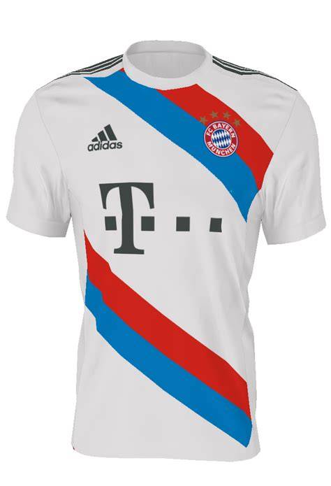 NextPrint Bayern Style White Diagonal Stripe Jersey Custom Name Number – Fan Edition India