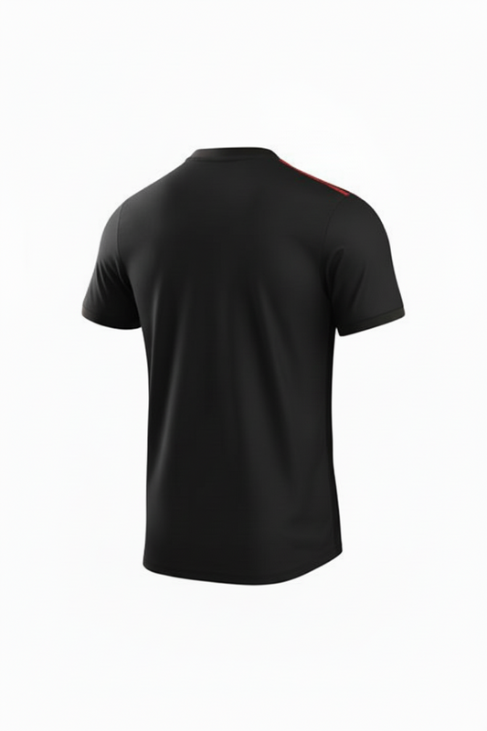 NextPrint Personalized Bayern Style Black Football Jersey with Custom Name Number – Sports Wear India