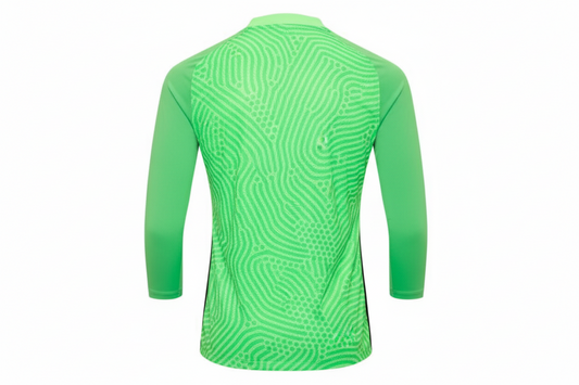 NextPrint Neon Green Full Sleeve Football Jersey – Premium Sublimation Sports Wear